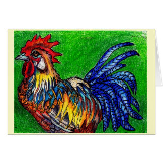 Gallo con verde