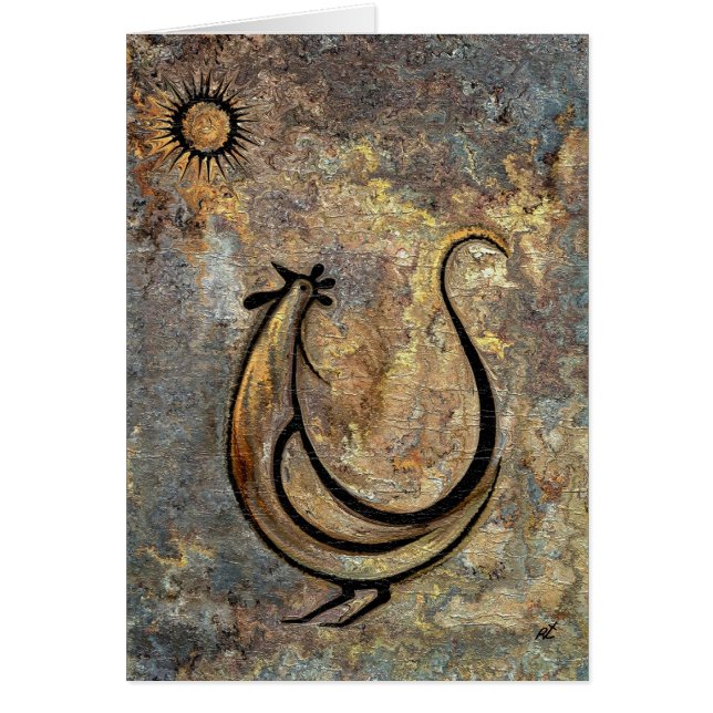 Gallo por el rafi talby (Frente)