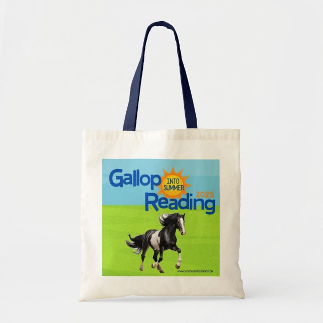 Gallop En La Bolsa De Tote De Verano (Frente)