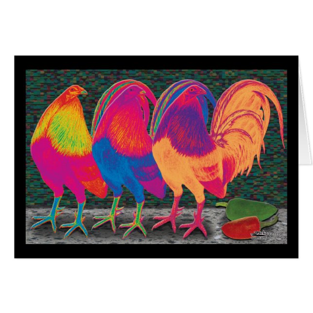 Gallos de Cantina (Anverso (Horizontal))