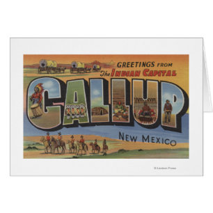 Gallup, New México - escenas grandes 2 de la letr