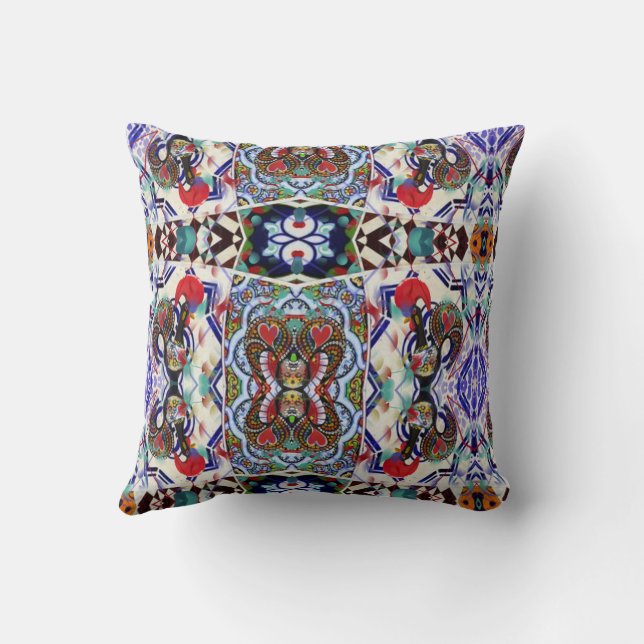 Galo de Barcelos portugués, designa almohada de la (Reverso)