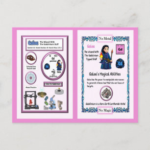 Galoa - Tarjeta de comercio de gadolinio