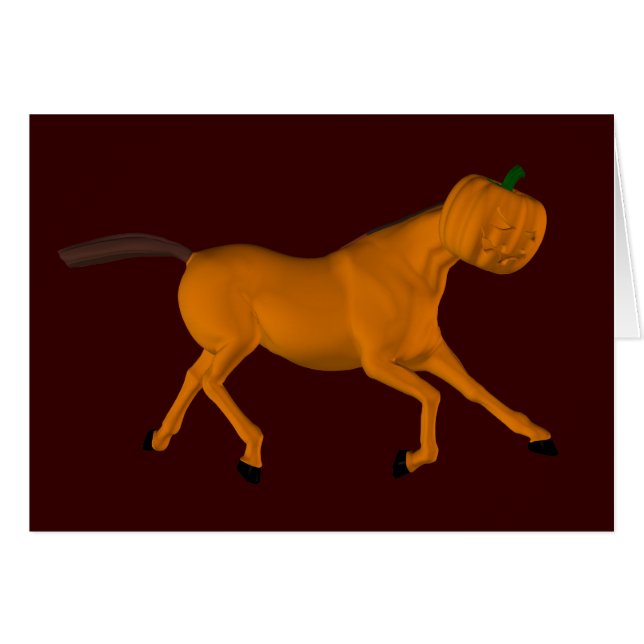 Galopping Halloween Horse (Anverso (Horizontal))