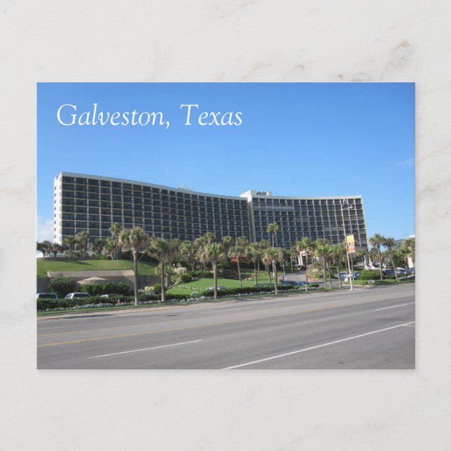 Galveston, postal de Texas (Anverso)