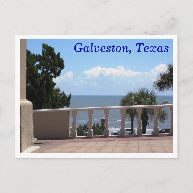 Galveston, postal de Texas (Anverso)
