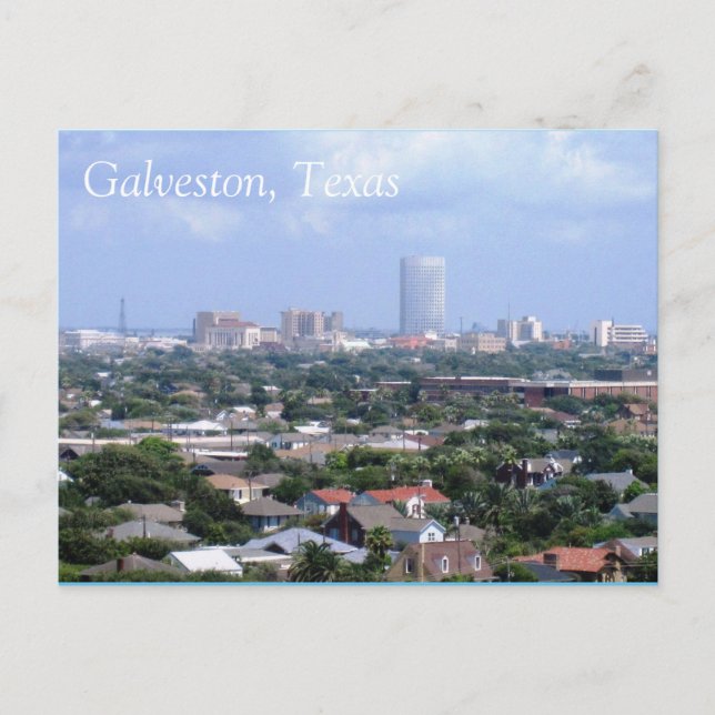 Galveston, Texas - Postal (Anverso)