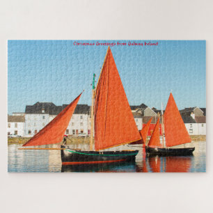 Galway Sailing Boats Irlanda. Rompecabezas