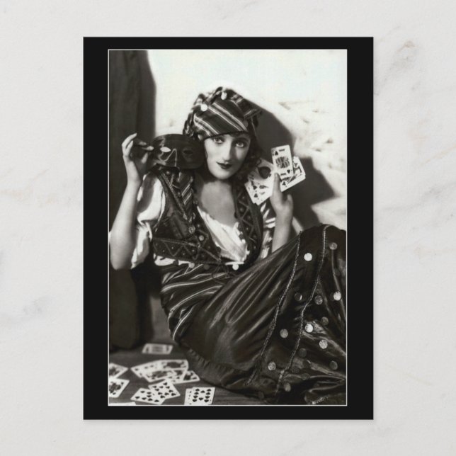 Gambar gitano - Postales antiguas (Anverso)