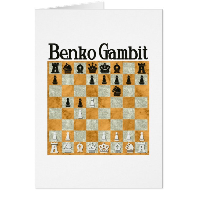Gambito de Benko (Frente)