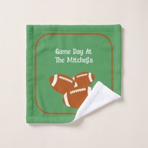 Game Day Football PERSONALIZA La Toalla Unisex Bar