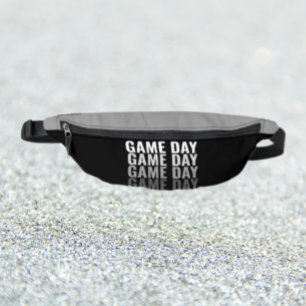 “Game Day Repeat” Riñonera Negrita