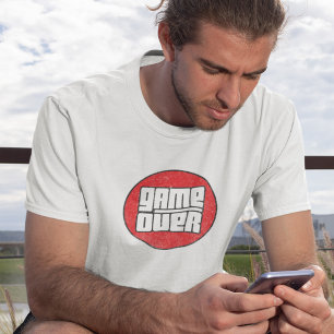 Game Over - Camiseta para Videojugadores