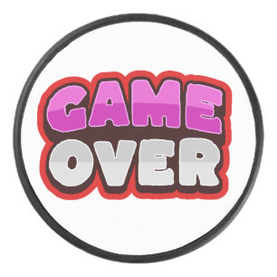 GAME OVER Disco de Hockey