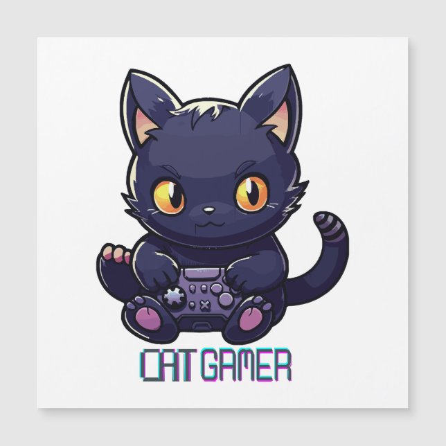 Gamer Gato (Anverso)