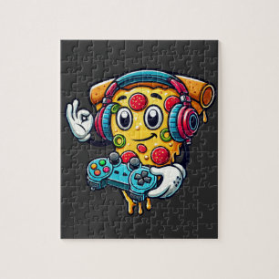 Gamer Pizza Video Jaming Food rompecabezas