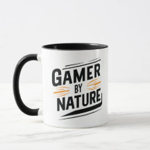 Gamer por naturaleza, tazas de juego