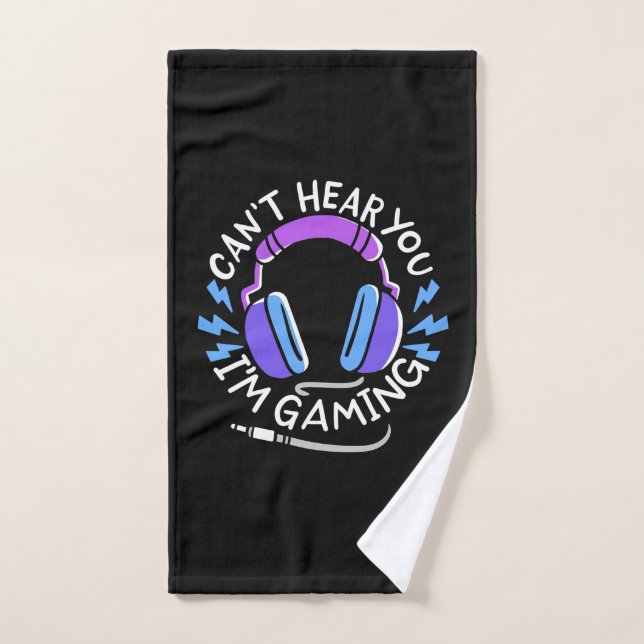 Gamer que estoy jugando (Toalla de mano)