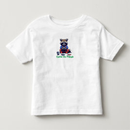Gamer Raccoon: Levántate con la camiseta del bebé