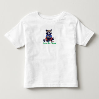 Gamer Raccoon: Levántate con la camiseta del bebé
