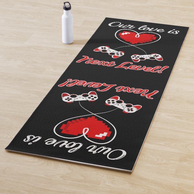 Gamer Valentine Yoga Mat (In situ)