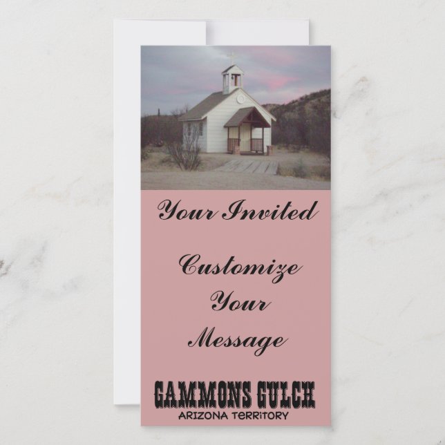 Gammons Gulch invita (Anverso)