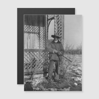 Ganadero vaquero o forajido canadiense del viejo o