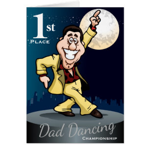 Ganador del baile de papá gracioso