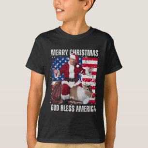 Ganador Ganador Cena de Navidad Santa Trump Suéter