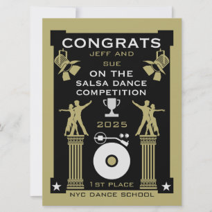 Ganadores de la Competencia de Baile de Salsa