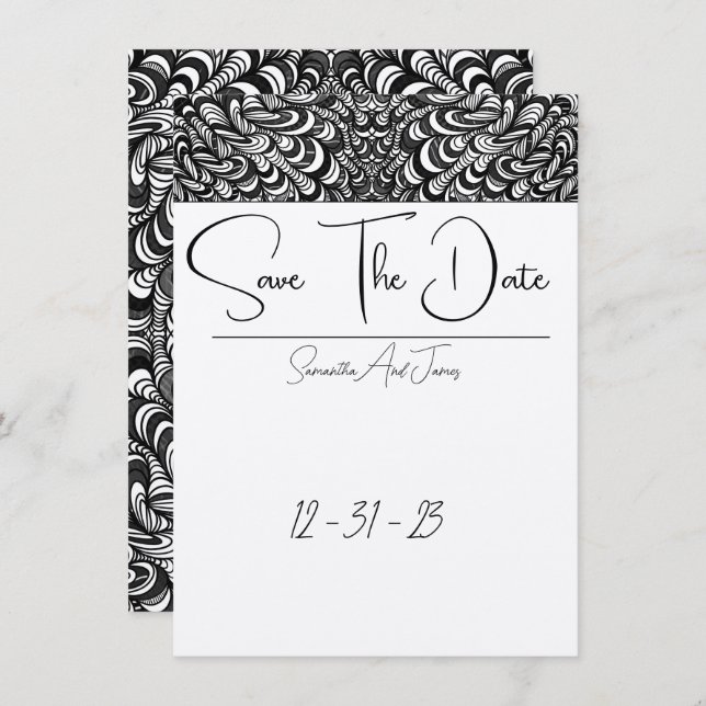 Ganancias Gráficas: Guardar La Fecha (Anverso / Reverso)