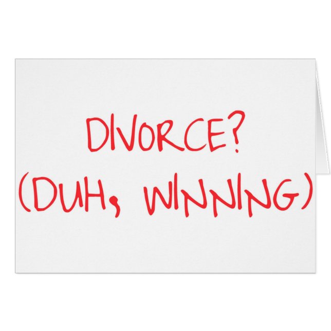 ¡Ganando el divorcio! (Anverso (Horizontal))