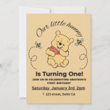 Ganar la invitación de cumpleaños de Pooh