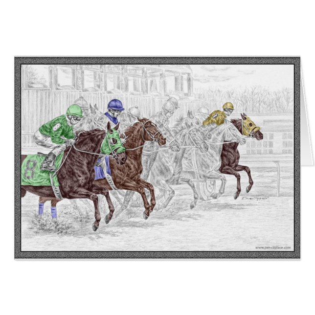 Ganar lugar Mostrar caballos de carreras (Anverso (Horizontal))