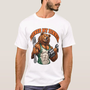 Ganarme la Cena Camiseta Divertida de Preparación