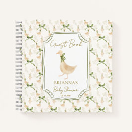 Ganas rimas en vivero bebé ducha libro de invitado