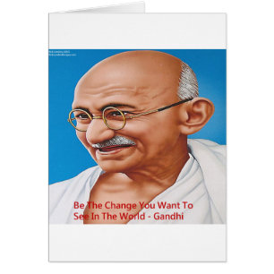 Gandhi & Sé el Cambio Cita
