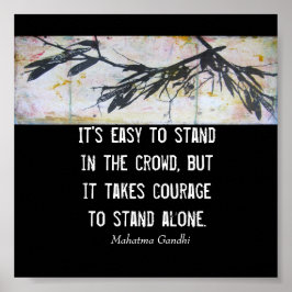 Gandhi sobre el coraje citas motivacionales arte d