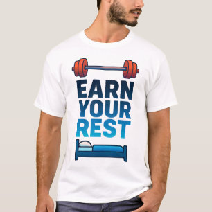 Gane su resto - Camisa de gimnasio de trabajo duro