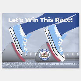 ¡Ganemos esta carrera! Imán