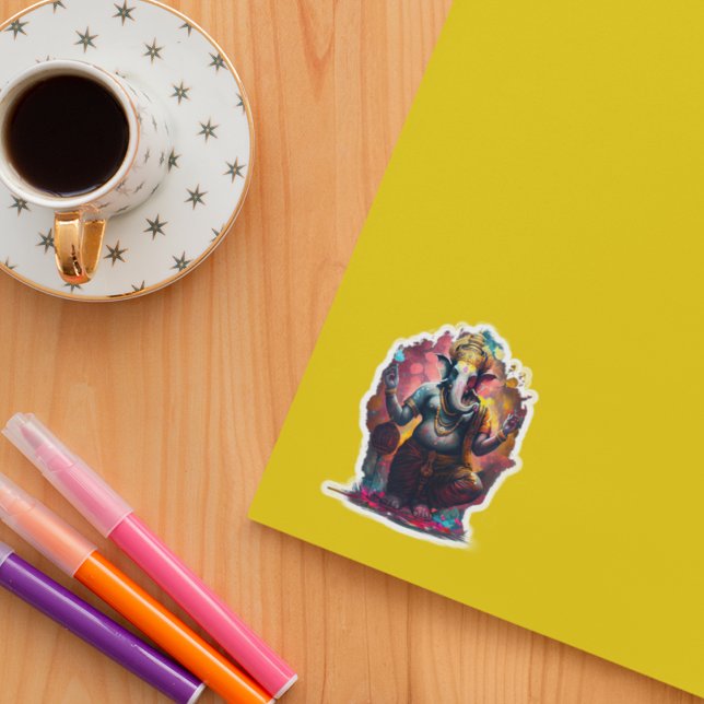 Ganesh Hindu Pegatina (Subido por el creador)