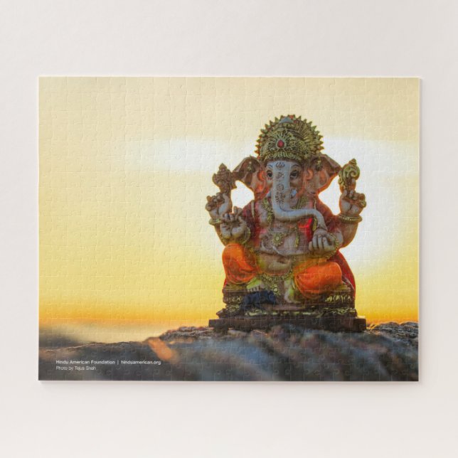 Ganesh: Rompiendo obstáculos rompecabezas 16x20 (Horizontal)
