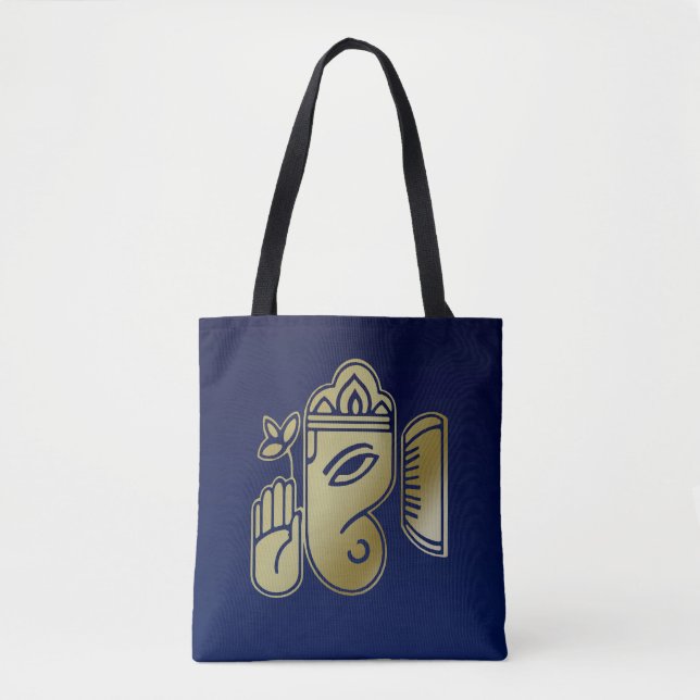 Ganesha, diosa del oro - Bolsa de Tote todo-impres (Anverso)
