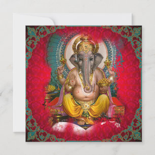 GANESHA - Tarjeta, saludo, invitación