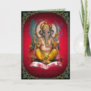 GANESHA - Tarjeta, saludo, nota
