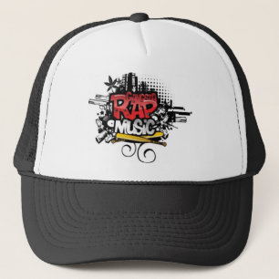 GANGSTA RAP MUSIC - gorro Cap gorro Basecap Caps