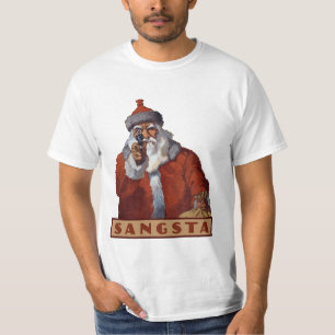 Gangsta Santa camisetas y chaquetas