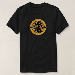 GangStarr GramFam Mashup Camiseta Tee_GOLD