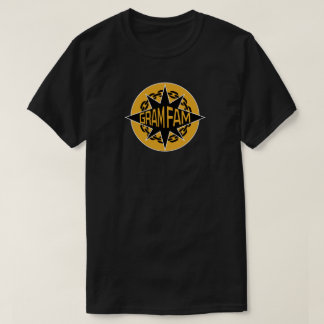 GangStarr GramFam Mashup Camiseta Tee_GOLD