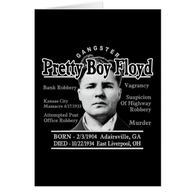 Gangster Bonito Boy Floyd (Frente)
